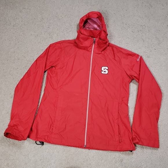 Columbia NC State Wolfpack Switchback Jacket Womens Large Zip Up Hooded - Picture 2 of 14